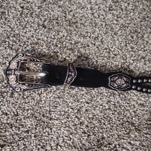 Nocona Genuine Leather Western Belt - Size 40